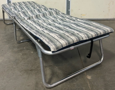 67&rdquo;x20" Folding Cot With Pad