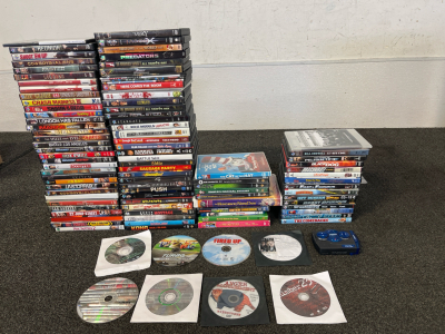 DVDS Of All Kinds And A Adventure Force Game
