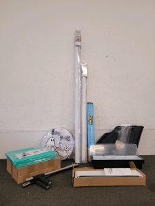 Halloween Decorations, Silverware Trays, Discharge Chute For Lawn Mower, Genimo Blackout Roller Shades, And More