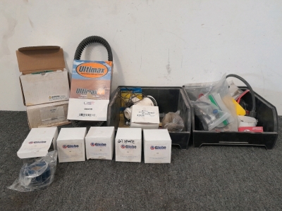 (5) Marine Impeller 626 Blue Impellers, (2) Water Pump Repair Kits, Hypermarket Drive Belt & Other Hardware Items