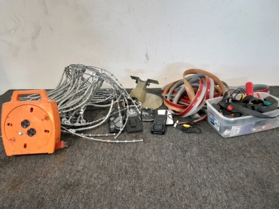 Rubber Molding, Extension Cord, Old Phones, Tire Snow Chains & More