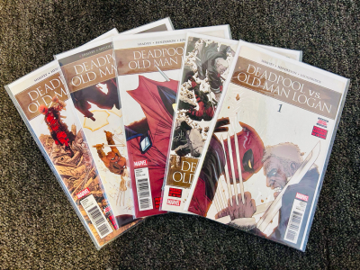 Marvel's: Deadpool Vs Old Man Logan Comics- Series 1-5