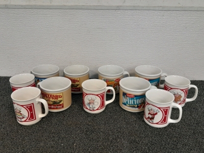 Vintage Campbell Soup Large & Small Mugs