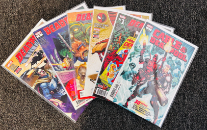 (6) Marvel "Deadpool" Comics- All 1st Series