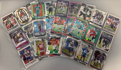 Variety Of (35) Modern Football Rookie Cards And Semi Stars
