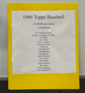 Collectable 1966 Topps Baseball Cards