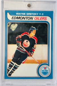 1979 Wayne Gretzky Edmonton Oilers Collectible Card