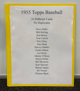 Collectable 1955 Topps Baseball Cards