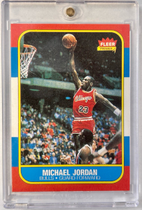 Collectible Fleer Premier Michael Jordan Card 52/ 132 Replica