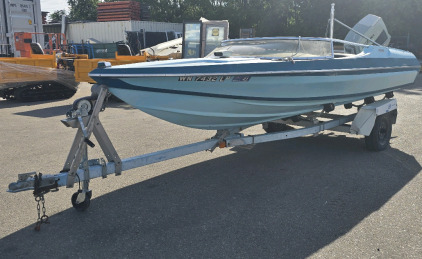 1977 JETSTER BOAT & TRAILER