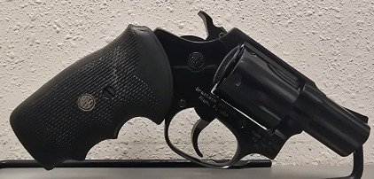 Taurus 351 Revolver, .38 Special, Serial GU40133, Black Finish