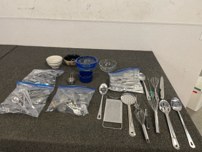 Miscellaneous Bowls and Silverware
