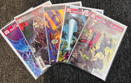 Marvel's: Black Panther Vs. Deadpool Comics- Series 1-5