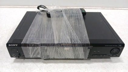 Sony DvD CD Video CD Player - Remote - Cords