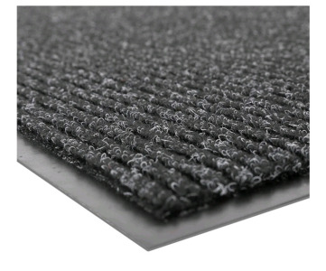 (1) NoTrax 109 Brush Step Entrance Mat, Charcoal, 4 x 6 Feet