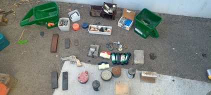 (36+) Mixed Workshop Tools Hardware & Sharpening Stones - Craftsman Vac Vise