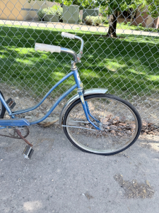 (1) Hawthorne Vintage Navy Blue Adult Tricycle