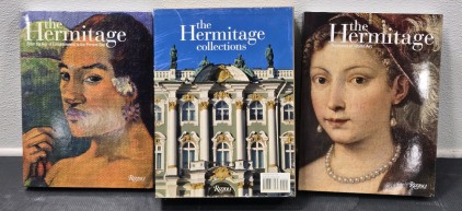 The Hermitage Collections: "Treasures of World Art" & " From the Age of Enlightenment to the Present Day" Harcover Book Collection in Hard Box / +$100 Value!