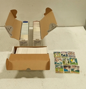 (3) Boxes of Sports Cards in Great Condition