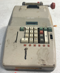 Vintage Monroe Calculating Machine Co. Model 911-E-11