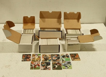 (6) Small Boxes of Sports Cards in Great Condition