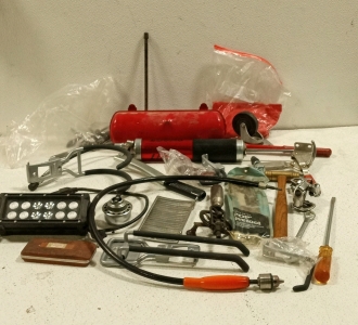 (1) Lot of Assorted Tools and Spare Parts