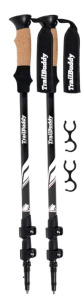 (1) Set Of TrailBuddy Trekking Poles, Black