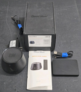 Channel Master CM-7600 OTA & DVR (No Remote) / +$100 Value! & 1TB Toshiba External Hard Drive (For DVR)