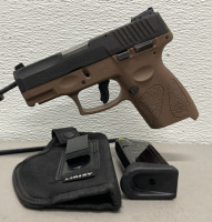 Taurus Millennium G2 PT111 9mm Pistol, Includes Holster and Magazine