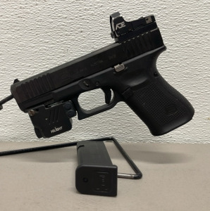 Glock 19 Gen 5 Handgun, 9x19 Caliber, ADE Red Dot Sight