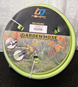 (1) 100-Foot Garden Hose W/ Hand Sprayer