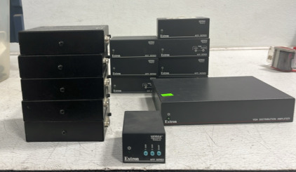 (8) VGA Distribution Amplifers (5) FSR MMTP-TGBRX COMPUTER /RGB RECEIVER