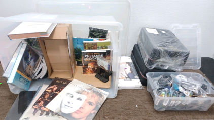 Sun Glasses & duffel bags & Cooking Books & More.