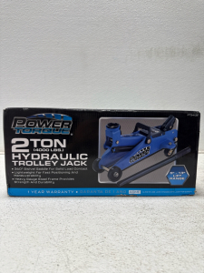 (1) *NEW* Power Torque Hydraulic Trolley Jack