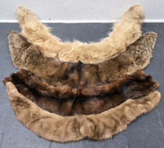 (4) *REAL FUR* Hand-Crafted Collars (Very Soft) / +$70 Per Fur Value!