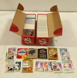 (2) Boxes of Baseball Cards in Great Condition