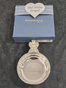 Reed & Barton "My Little Angel" Silver Plate Porringer / +$50 Value!