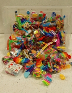 (1) Bin of $150+ Worth of Carnival and Fidget Toys! Great Value!
