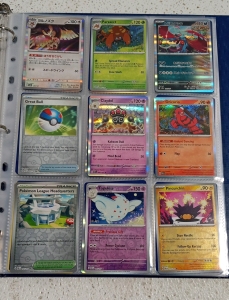 Huge Binder of 160+ Pok&eacute;mon Cards W/ Tons of Holos and Rares!