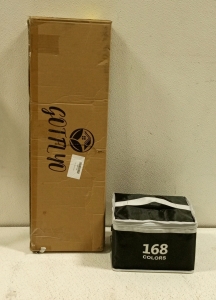 (1) Box of 168 New Alcohol Markers and (1) New In Box Tool Rack