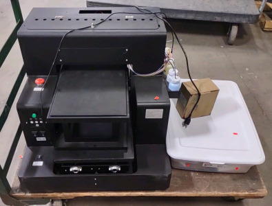 A DTG T-Shirt Printer w/ Ink System & Supplies