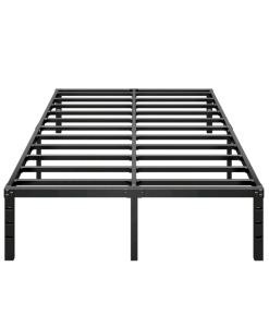 Metal Platform Bed Frame 14" Tall Full Size Bed-Black, Griezen Pro Pickleball Backpack, and 32pack Quilted Northern Toilet Paper