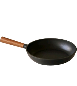 Vaukki Hallway Runner Vintage Shaggy (2'6''x14', Blue) and Dogado 26cm Titanium Fry Pan