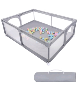 Baby Playpen Extra Large Playpen for Babies and Toddlers, 79"x59" BPA-Free