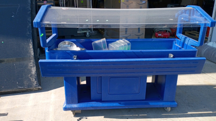 Cambro Rolling Food Cart 71x38x53