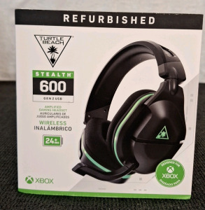 Turtle Beach Stealth 600 Gen 2 MAX Wireless Amplified Multiplatform Gaming Headset for PS5, PS4, PC & Mac with 48+ Hour Battery, Lag-Free Wireless, & 50mm Speakers - Black - Refurbished