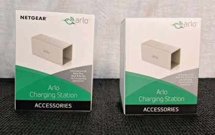 (2) Arlo Pro Charging Stations VMA4400C - Arlo Pro & Arlo Go Compatible