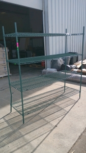 Metro Antimicrobial Wire Shelf Rack 75x72x24