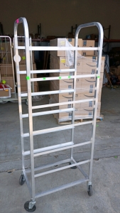 Aluminum Food Tray Cart 70x26x19