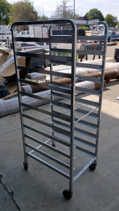 Aluminum Food Tray Cart 65x27x25